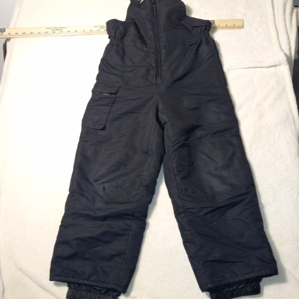 Cherokee Black Ski Bibs Snow Suit Pants - Size Kids Girls Boys small